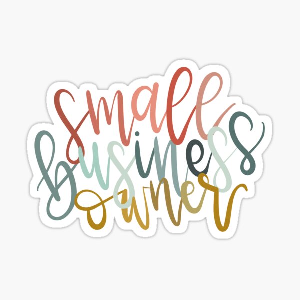 Item preview, Small Business Owner designed and sold by sdslettering.