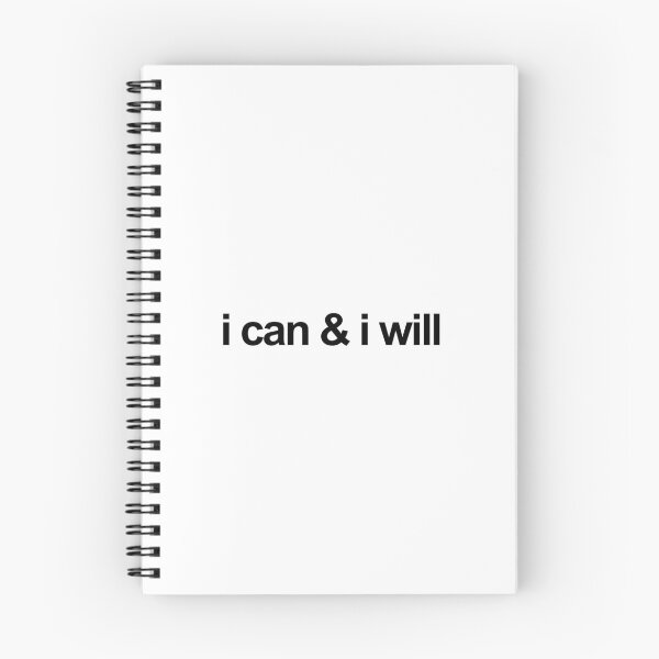 Item preview, I Can & I Will designed and sold by Double Designs.