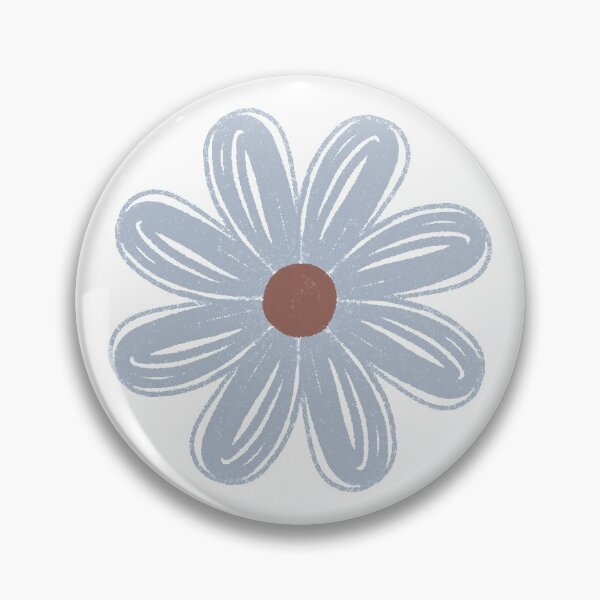 Item preview, Flor azul pastel designed and sold by LittleCreydoh.