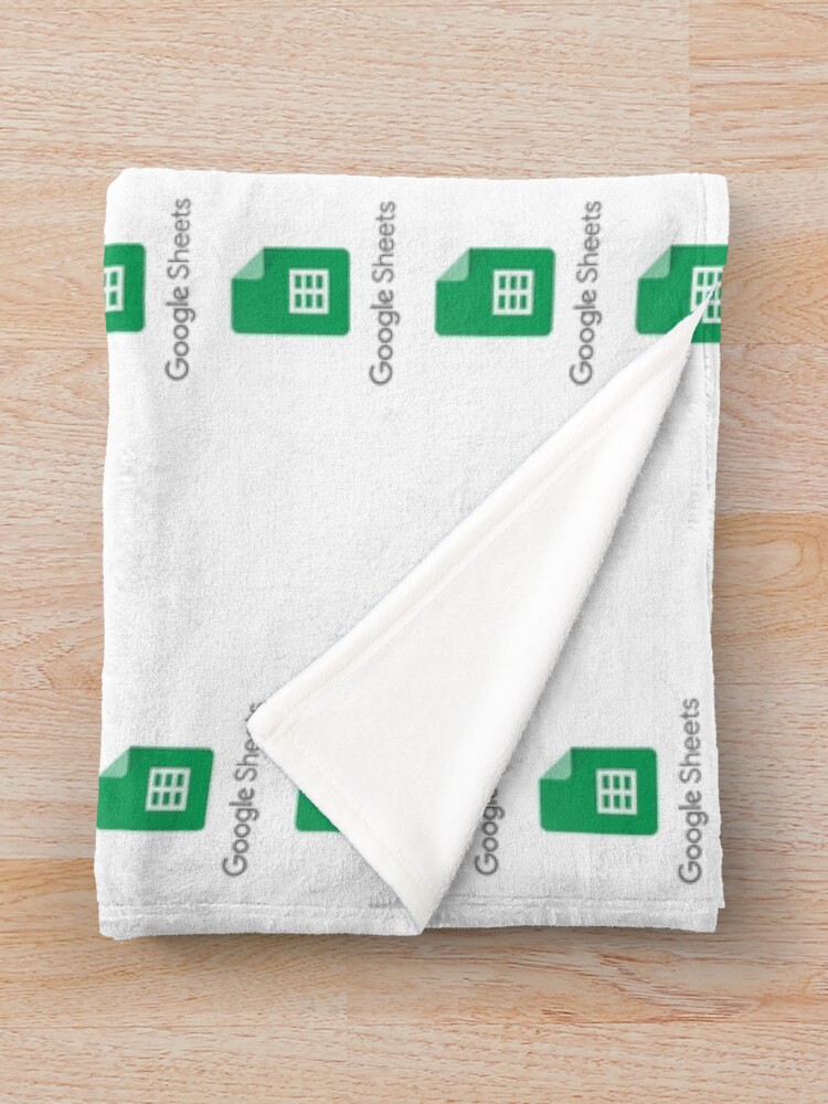 "google sheets" Throw Blanket for Sale by ellaables Redbubble