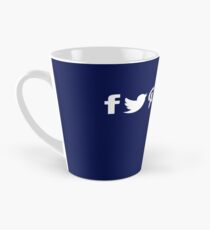 Sozialen Medien Tasse (groß)
