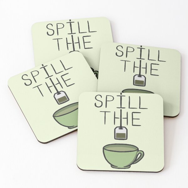 Item preview, spill the tea designed and sold by BluishLemonade.