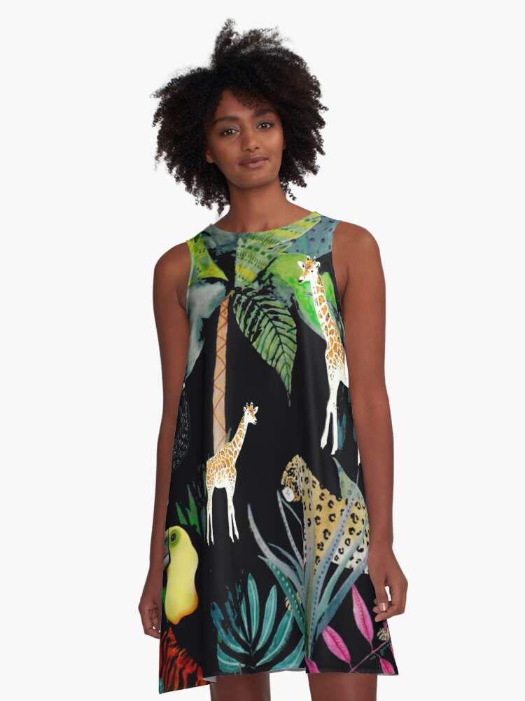 Buy Jungle Theme Dress online | Lazada.com.ph