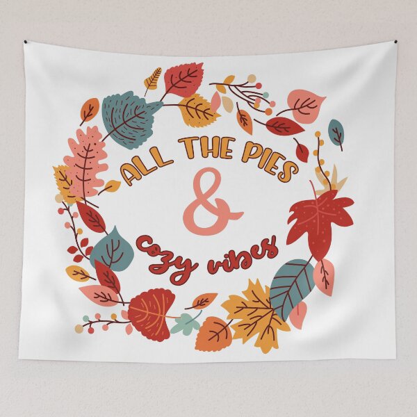 Item preview, All the Pies & Cozy Vibes! designed and sold by sticktosunshine.