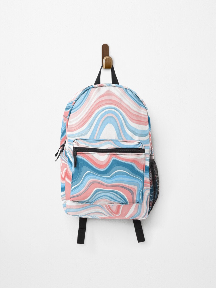 Blue marble backpack best sale