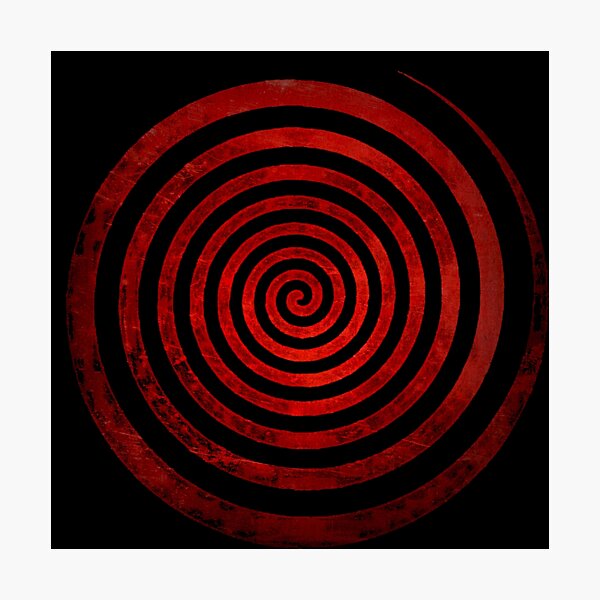 Item preview, Red spiral (distressed) designed and sold by DotorEaon.