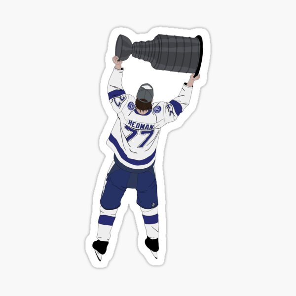 I love Victor Hedman Sticker for Sale by delborg