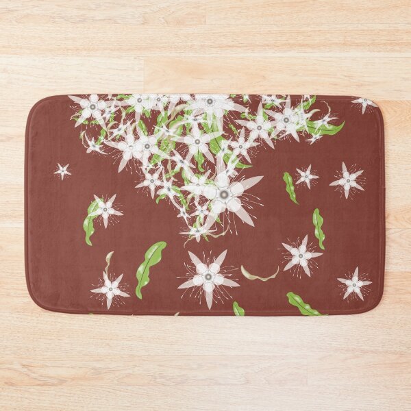 Item preview, Flowers and Leaves of the Australian Aniseed Myrtle Tree - Syzygium anisatum - Maroon designed and sold by Karen McFarland.