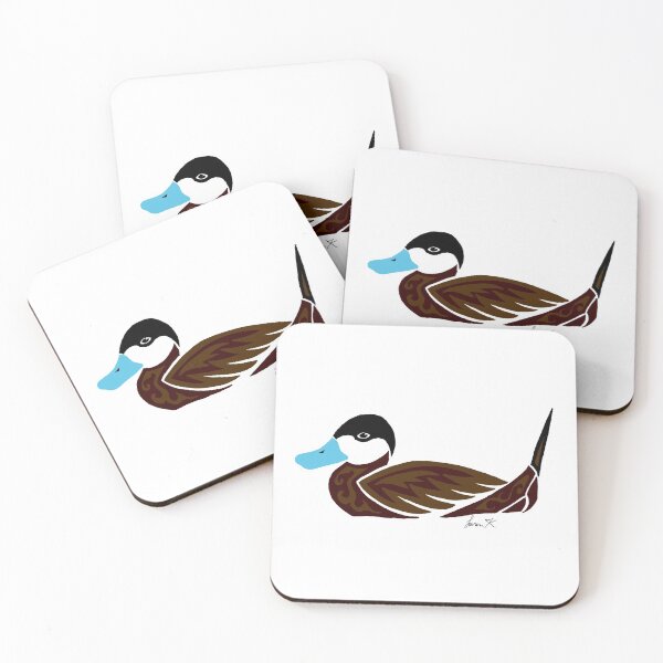 Item preview, Ruddy Duck Colored Tribal Design  designed and sold by KitayamaDesigns.