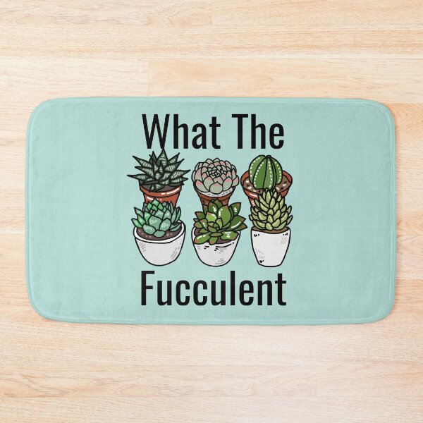 Item preview, What the Fucculent Funny Meme designed and sold by cation-studio.