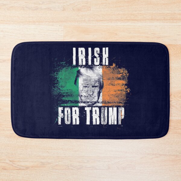 Item preview, Irish For Trump - Trump 2020 Patriotic Flag designed and sold by ockshirts.