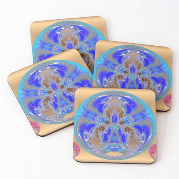 Item preview, Sparkling Fractal Glass Globes designed and sold by barrowda.