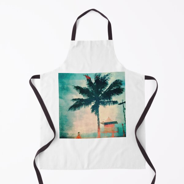 Item preview, Gold Coast Palm & Lifeguard Hut designed and sold by lynnebeclu.