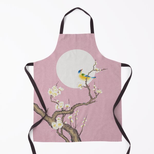 Item preview, Plum blossoms and bird, and the moon Type C (Minhwa: Korean traditional/folk art) designed and sold by minsillust.