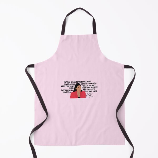 Item preview, Decent Man by Alexandria Ocasio Cortez designed and sold by TassSaysMeow.