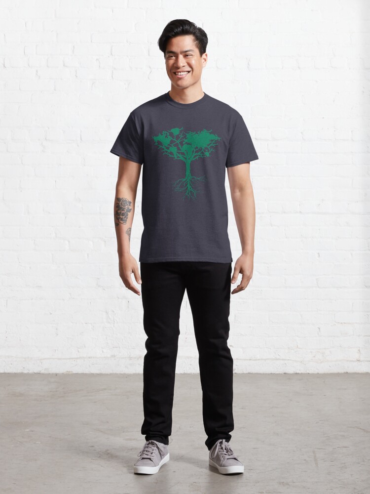 Alternate view of Earth Tree Classic T-Shirt