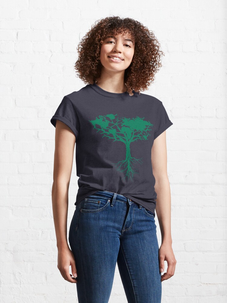 Alternate view of Earth Tree Classic T-Shirt
