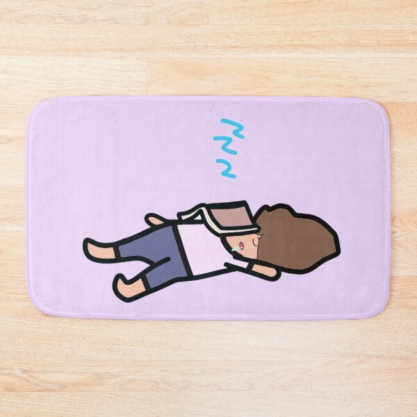 Item preview, Girl sleeping with book on face designed and sold by Mermaidssparkle.