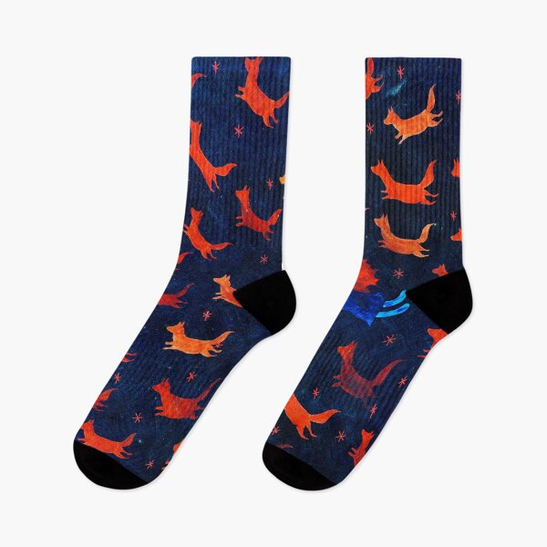Item preview, foxes in flight designed and sold by House Of Tiny Stories.