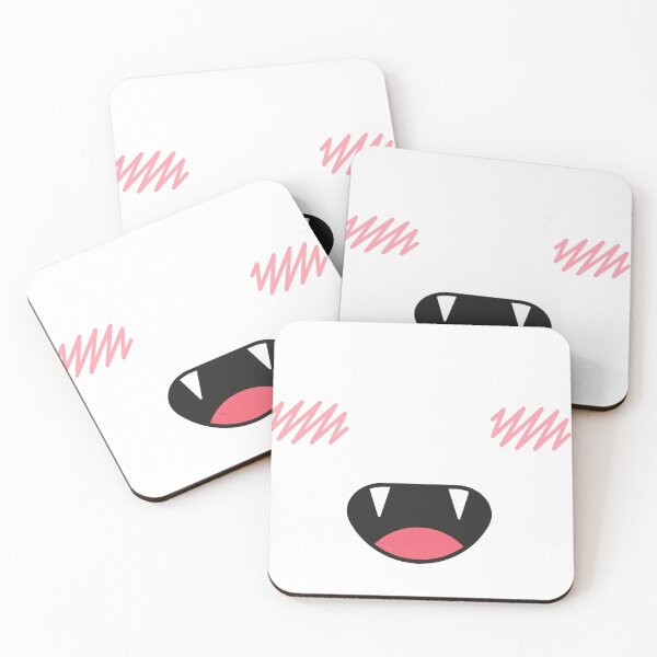 Item preview, Anime Smiling Fang Teeth with Blush lines designed and sold by Pinkmagenta.