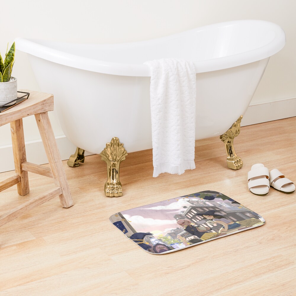 Item preview, Bath Mat designed and sold by pingapenguin.