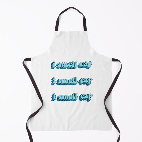 Item preview, I Smell Cap Funny Meme Sticker Blue designed and sold by LeBebArt.