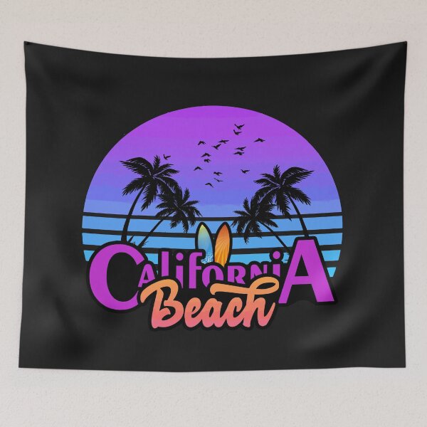 Item preview, Cool California Sunset beach tropical trees designed and sold by looklock.