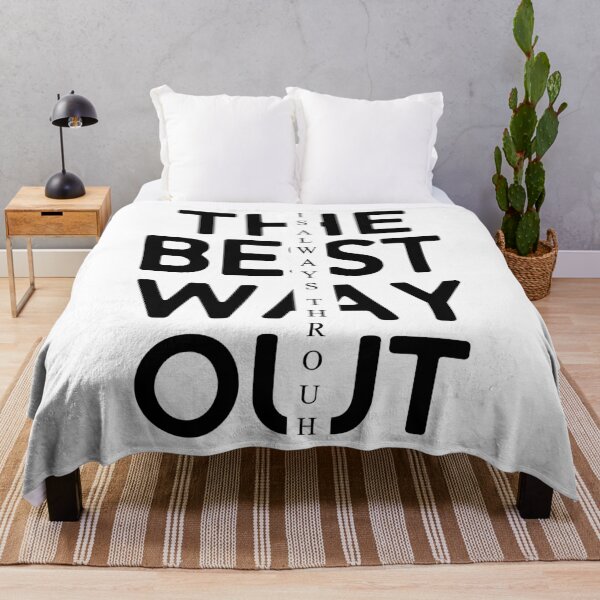 Item preview, The Best Way Out Is Always Through designed and sold by gurvindersohi3.