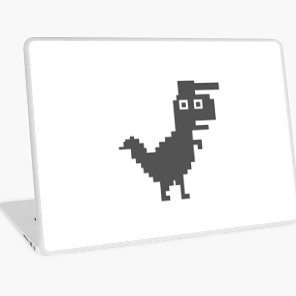 Chrome Dino, The Dinosaur Game, T-Rex Game, No Internet Laptop Skin by  Zen20