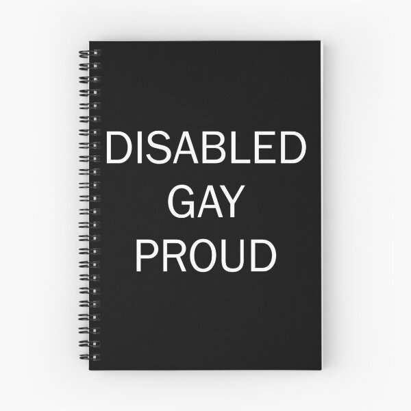 Item preview, DISABLED GAY PROUD designed and sold by uniqueitems.