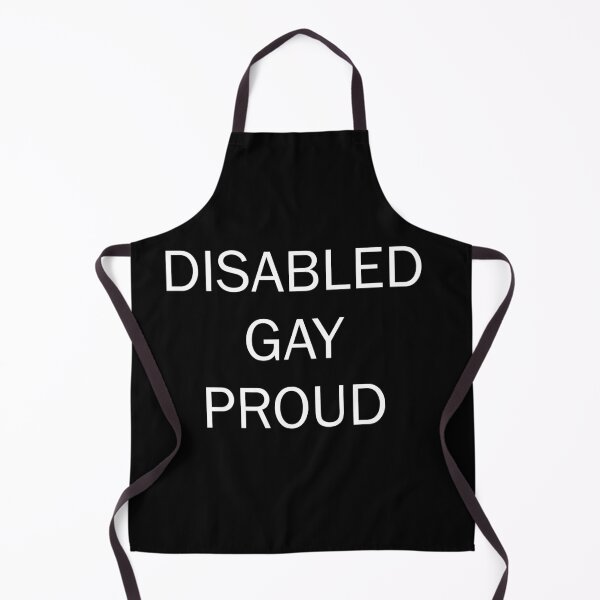 Item preview, DISABLED GAY PROUD designed and sold by uniqueitems.