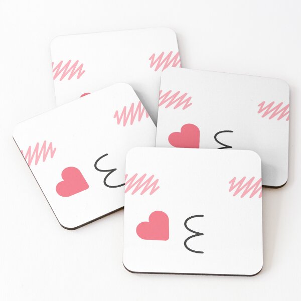 Item preview, Kissing blush face anime designed and sold by Pinkmagenta.