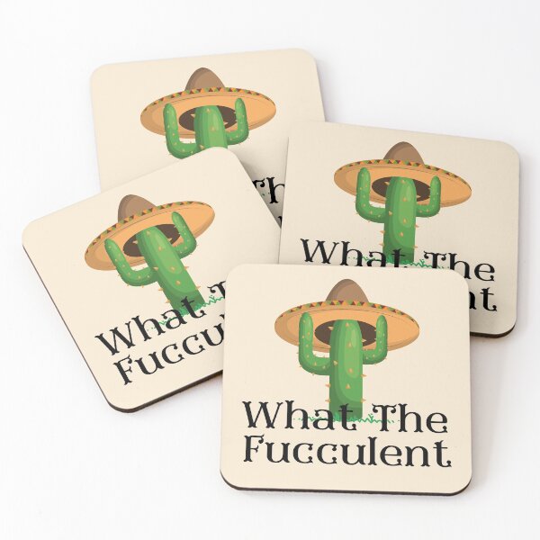 Item preview, What the Fucculent Funny Meme designed and sold by cation-studio.