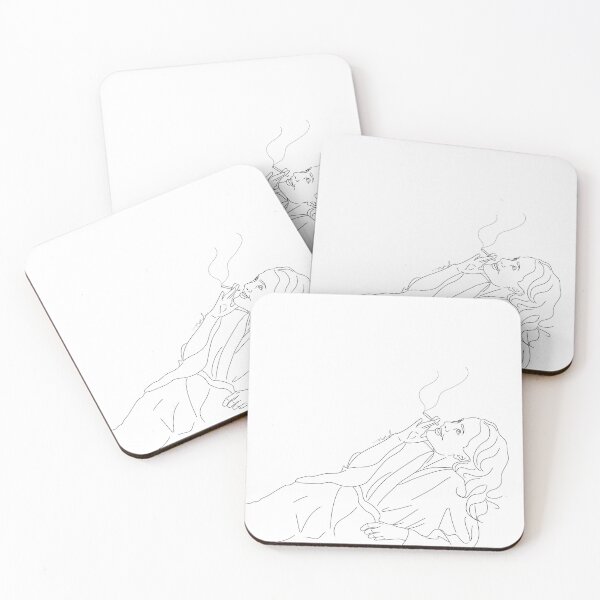 Item preview, Gillian Anderson as Blanche DuBois Minimalist Line Art designed and sold by stanasgillian.