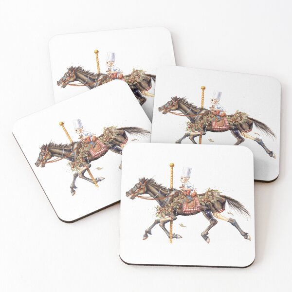 Item preview, Carousel Horseman Famine designed and sold by OddityGarden.