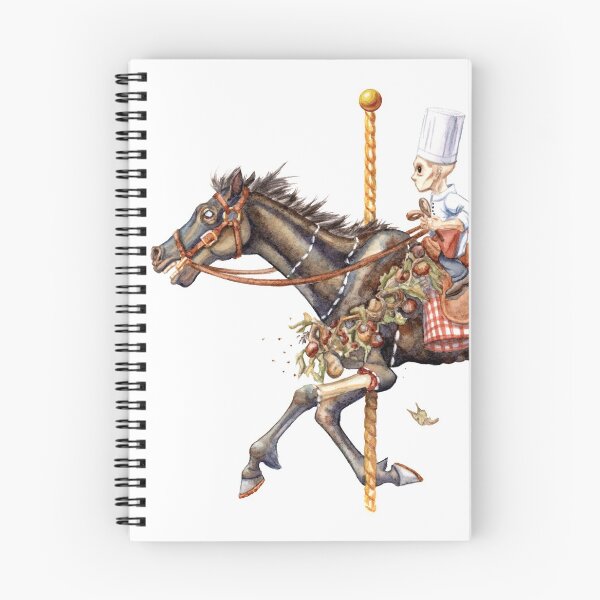 Item preview, Carousel Horseman Famine designed and sold by OddityGarden.