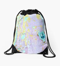 Sherbet Abstract...Key Required Drawstring Bag