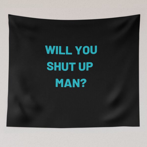 Item preview, Will You Shut Up Man? Biden Debate Quote designed and sold by M-NUR.