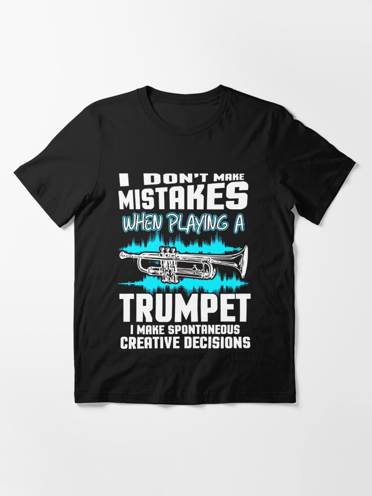 I Don't Make Mistakes When Playing The Trumpet' Men's V-Neck T-Shirt