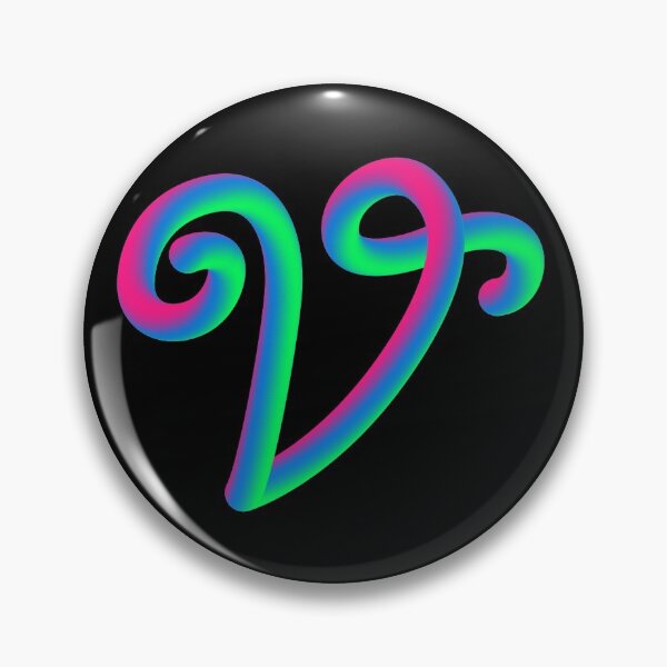 Item preview, Letter V Neon Multicolor designed and sold by Aethel84.