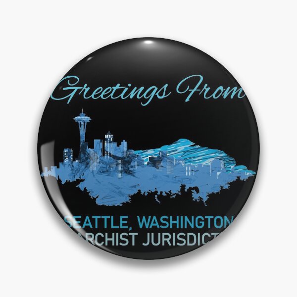 Item preview, Seattle Protest Anarchy designed and sold by LushCatDesign.