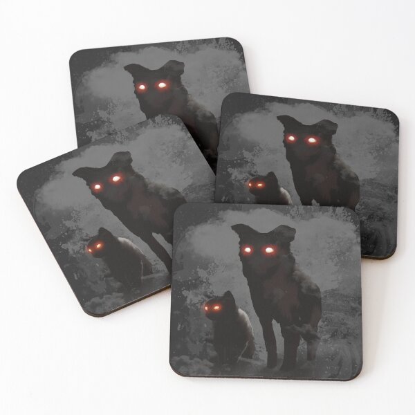 Item preview, Dog cat ghost night walker designed and sold by Nigflute.