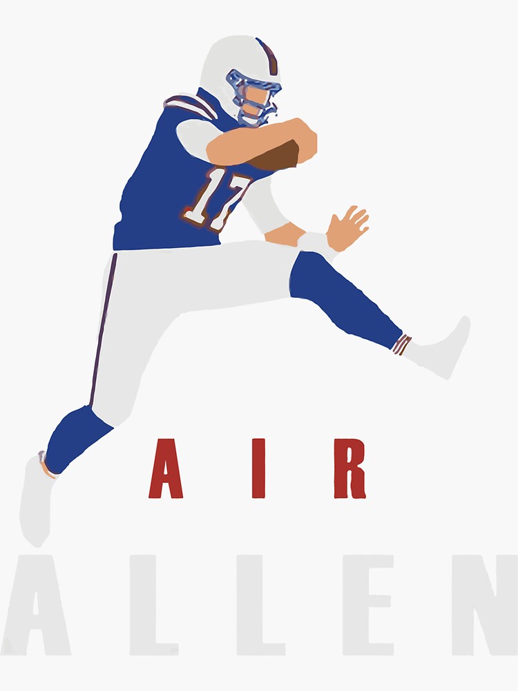 josh allen 17 - Josh Allen - Sticker