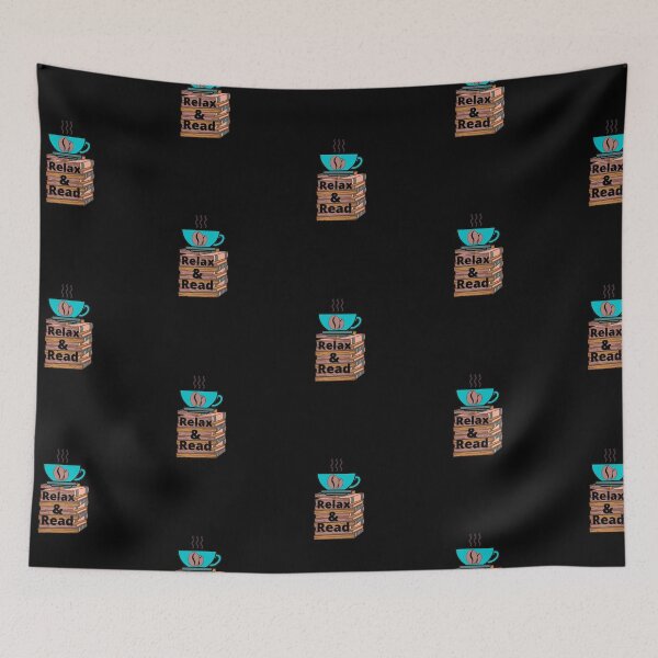 Item preview, Relax Read Books And Drink Coffee designed and sold by Damitparasayo.