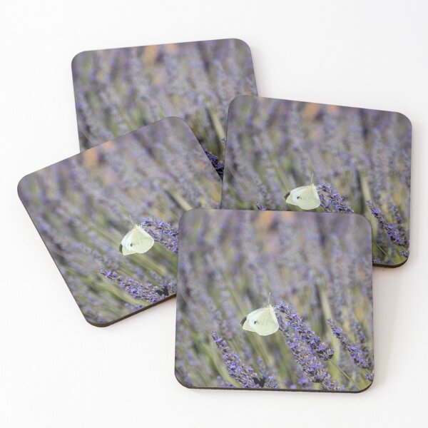 Item preview, Butterfly in a lavender field designed and sold by pietrofoto.