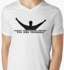 Rocky Balboa - You Owe Yourself Men's V-Neck T-Shirt