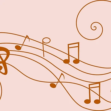 Artwork thumbnail, Musical Notes Design by MaxnGeorge