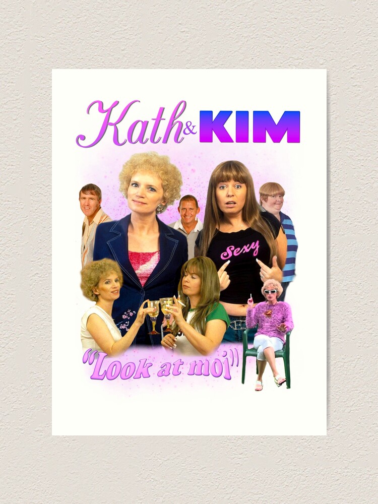 Kath And Kim Bootleg Art Print For Sale By Jessberghan Redbubble 9610