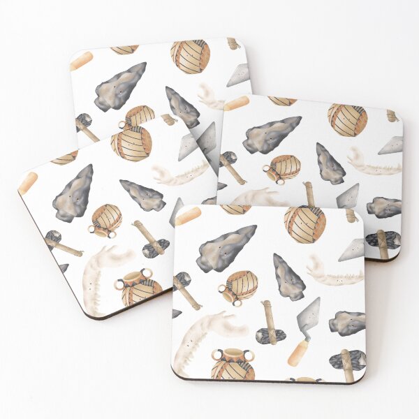 Item preview, Cute Archaeology pattern  designed and sold by AliciaBarten.