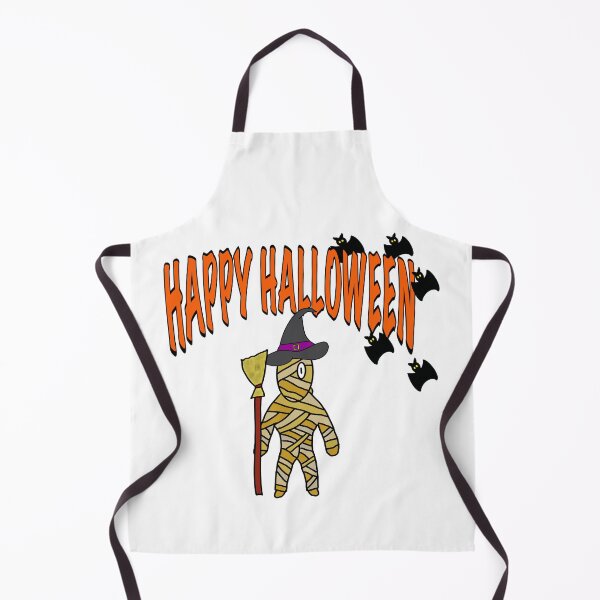 Item preview, Halloween Mummy wearing witch hat designed and sold by BusyMonkeys.